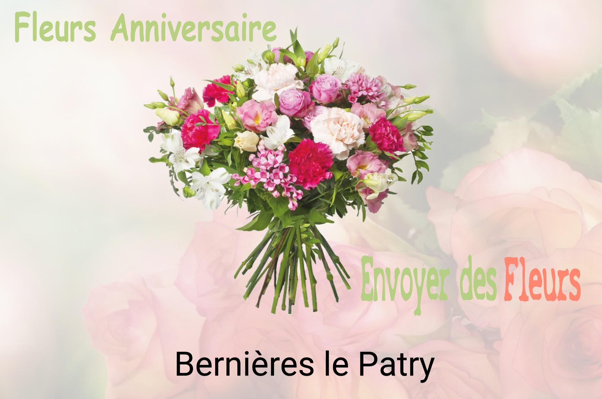 Bouquet de fleurs d’anniversaire livré à Bernières-le-Patry