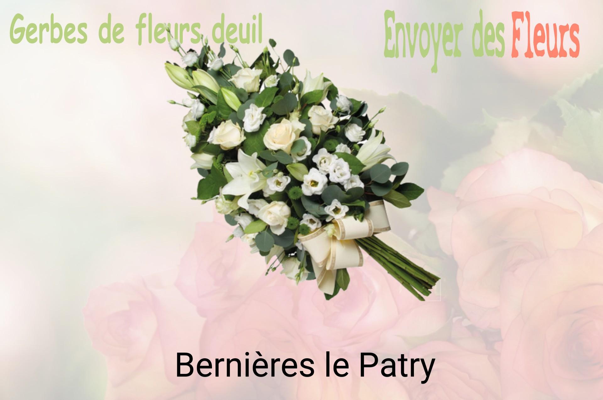 Gerbe de fleurs de deuil livrée à Bernières-le-Patry